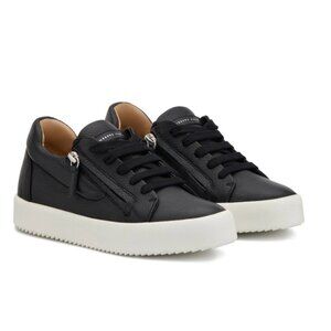 Giuseppe Zanotti Addy Black Leather Sneakers – Size 43